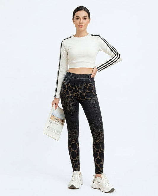 Nord Wear - Mobod | Patterned Slim Fit Pants Women