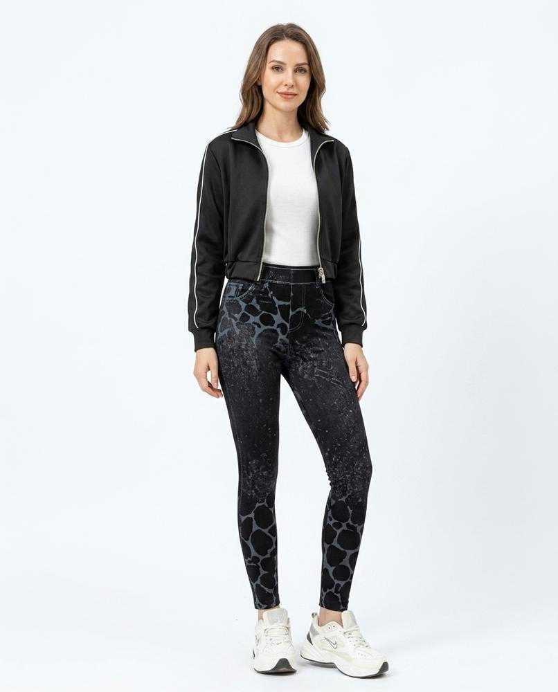 Nord Wear - Mobod | Patterned Slim Fit Pants Women