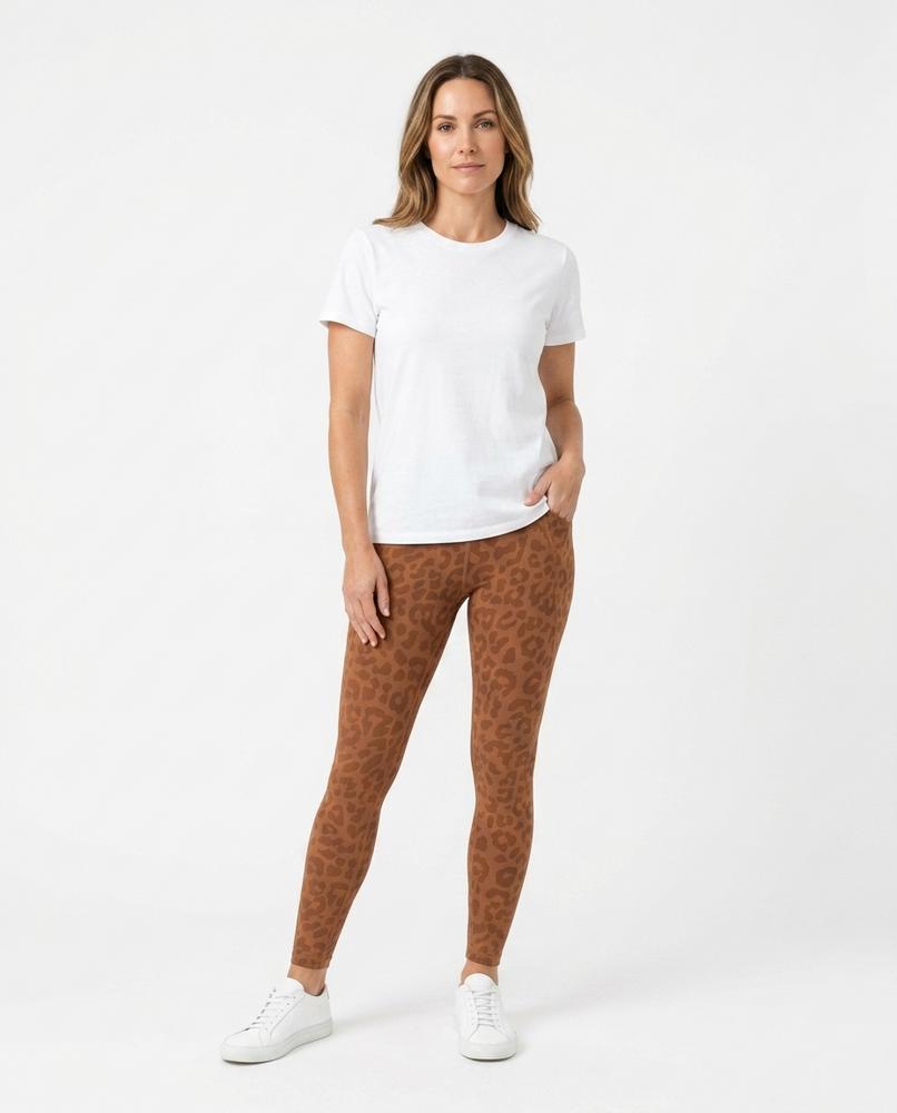 Nord Wear - Aowuv | High-Waisted Leopard-Print Pants Women