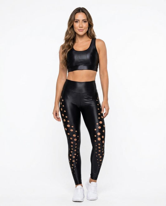 Nord Wear - Eofur | High-Shine Perforated Pants Women