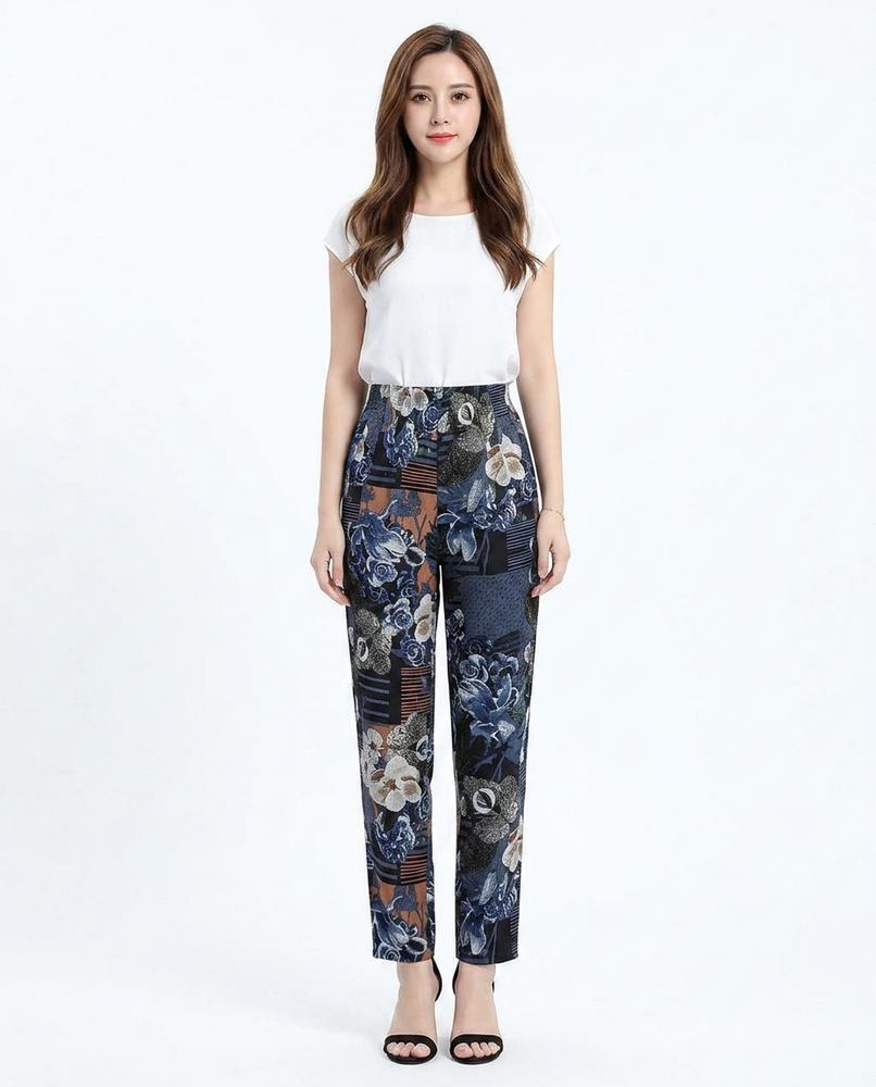Nord Wear - Sohel | Patterned High-Waisted Pants Women