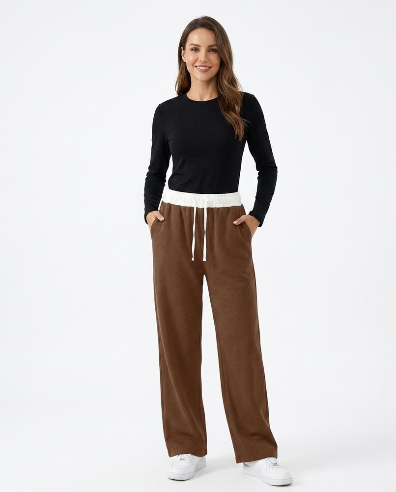 Nord Wear - Kapun | Wide-Leg Contrast-Waistband Pants Women