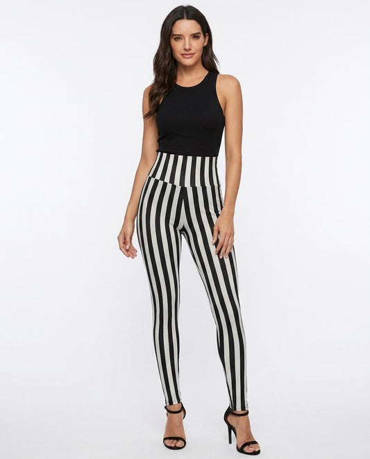 Nord Wear - Yubev | High-Waisted Striped Pants Women
