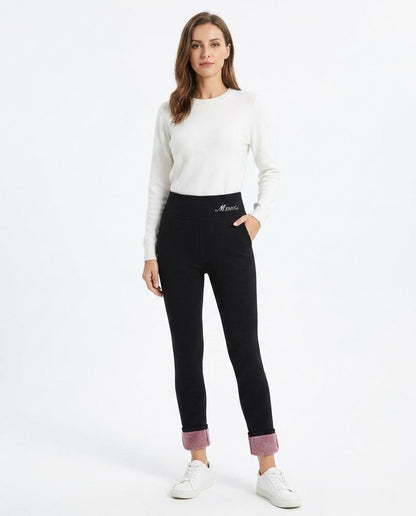 Nord Wear - Lofud | Fleece-Lined High-Waisted Pants Women