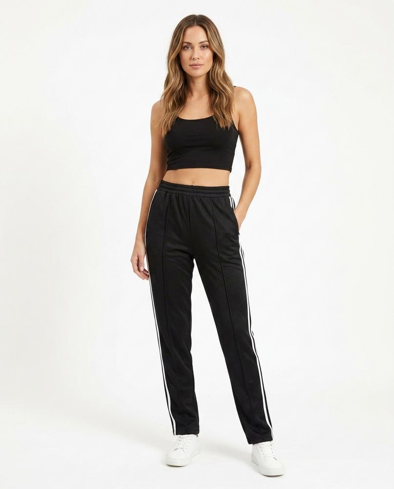 Nord Wear - Yilem | Satin-Finish Striped Pants Women