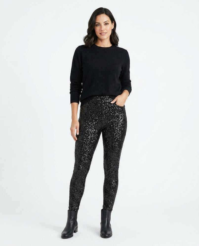 Nord Wear - Eanin | Sequined High-Waisted Pants Women