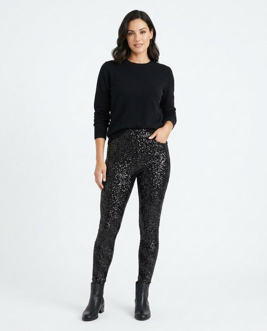 Nord Wear - Eanin | Sequined High-Waisted Pants Women