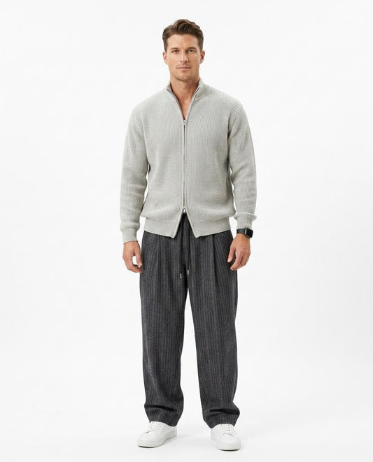 Nord Wear - Ketel | Pinstriped Wide-Leg Pants Unisex