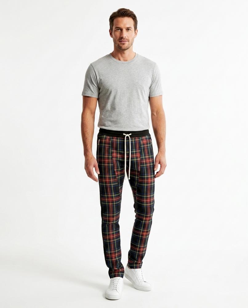 Nord Wear - Vadin | Plaid Drawstring Pants Men