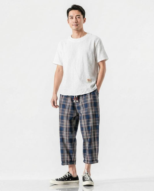 Nord Wear - Vokol | Plaid Ankle-Length Pants Men