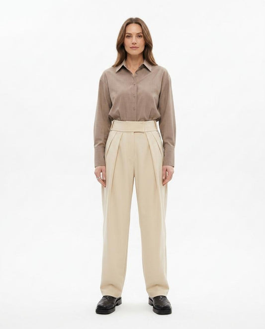 Nord Wear - Zazim | High-Waisted Wide-Leg Pants Women