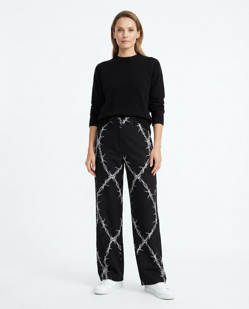 Nord Wear - Kipam | Printed Wide-Leg Pants Unisex