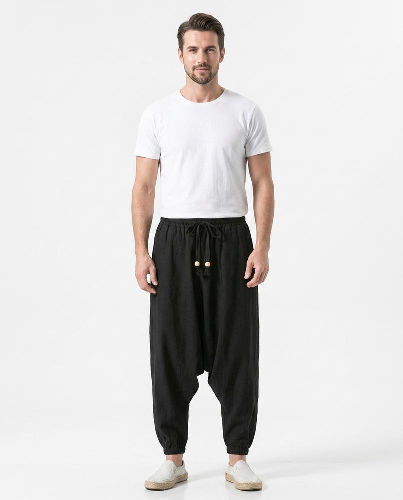 Nord Wear - Eehit | Drop-Crotch Drawstring Pants Men
