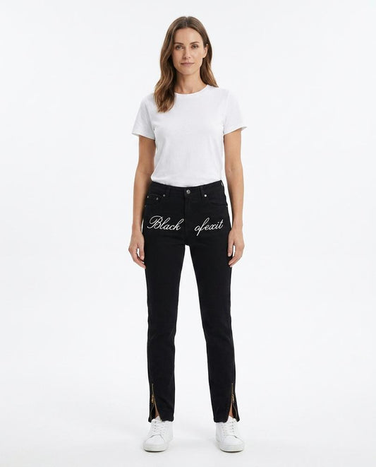 Nord Wear - Cuwos | Embroidered Slim Fit Pants Unisex