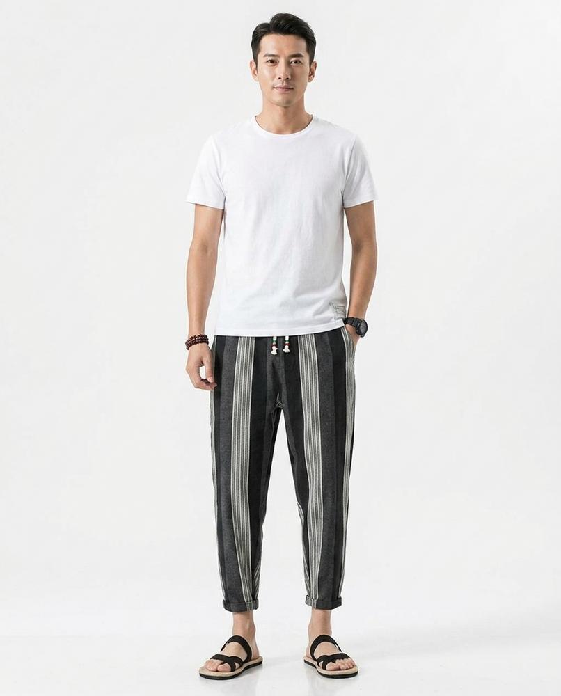 Nord Wear - Laful | Striped Drawstring Pants Men