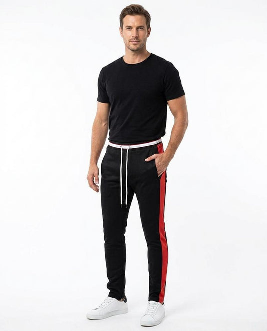 Nord Wear - Mevum | Side-Striped Slim-Fit Pants Men
