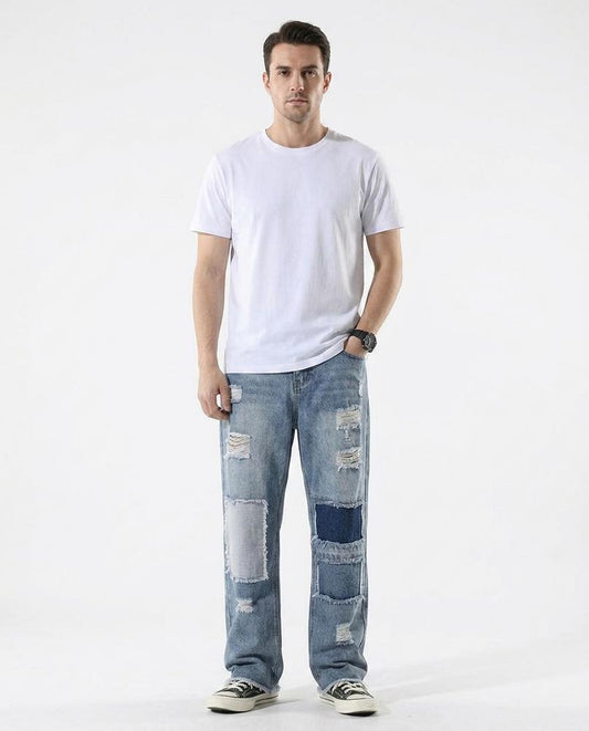 Nord Wear - Yakav | Distressed Patched Pants Men