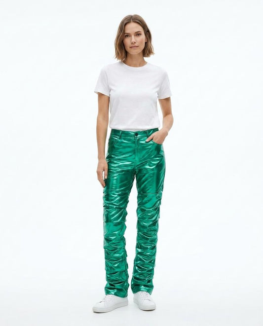 Nord Wear - Larut | Metallic Ruched Pants Unisex