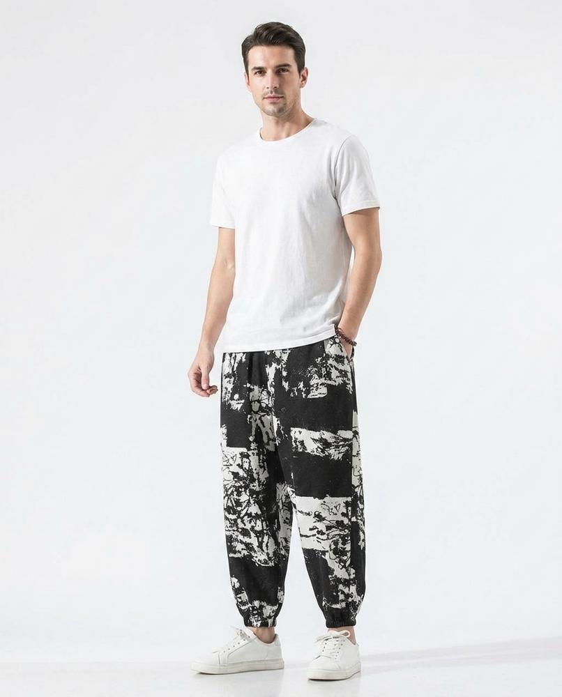 Nord Wear - Mufam | Patterned Loose-Fit Pants Men