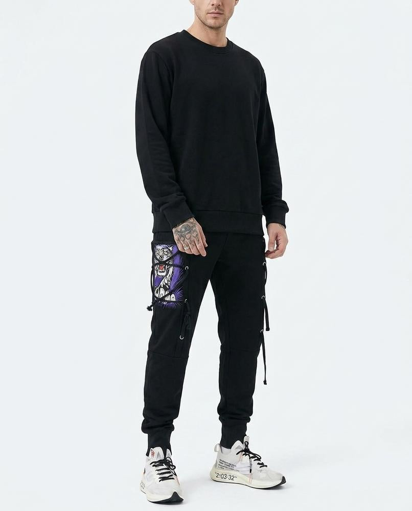 Nord Wear - Mived | Printed Lace-Up Pants Unisex