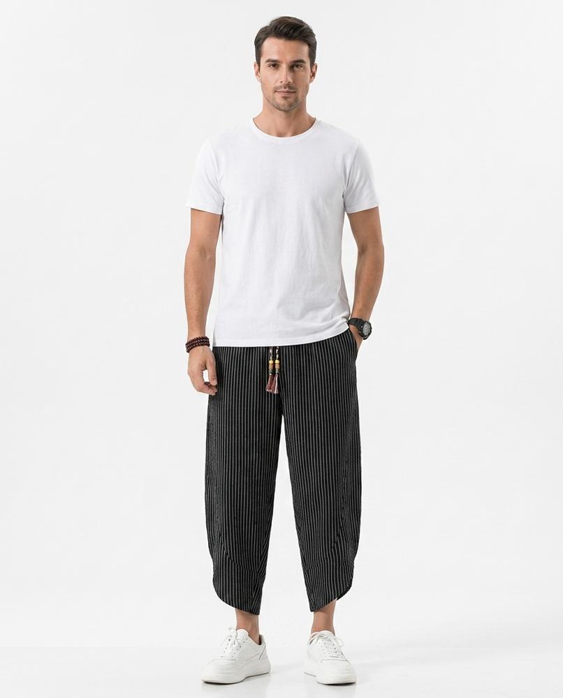 Nord Wear - Easul | Striped Cropped Pants Men
