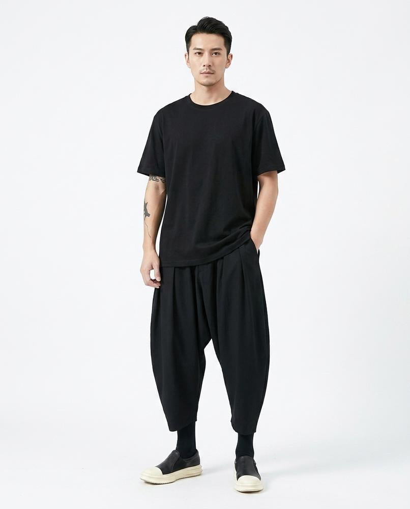 Nord Wear - Mibes | Drop-Crotch Cropped Pants Men