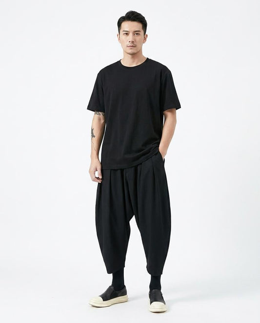 Nord Wear - Mibes | Drop-Crotch Cropped Pants Men