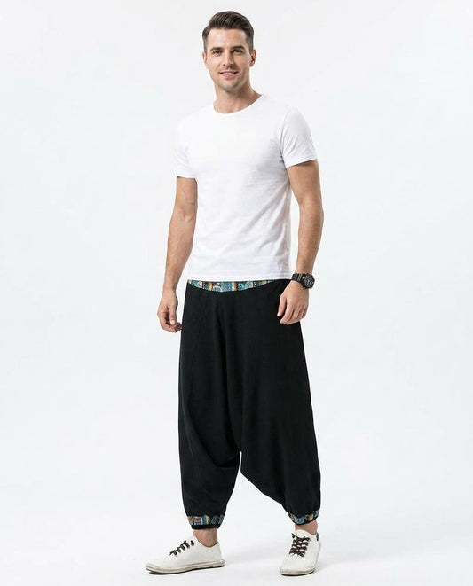 Nord Wear - Yeguv | Loose-Fit Patterned-Hem Pants Men