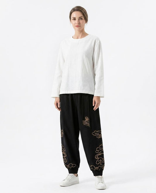 Nord Wear - Zowes | Embroidered Tapered Pants Unisex