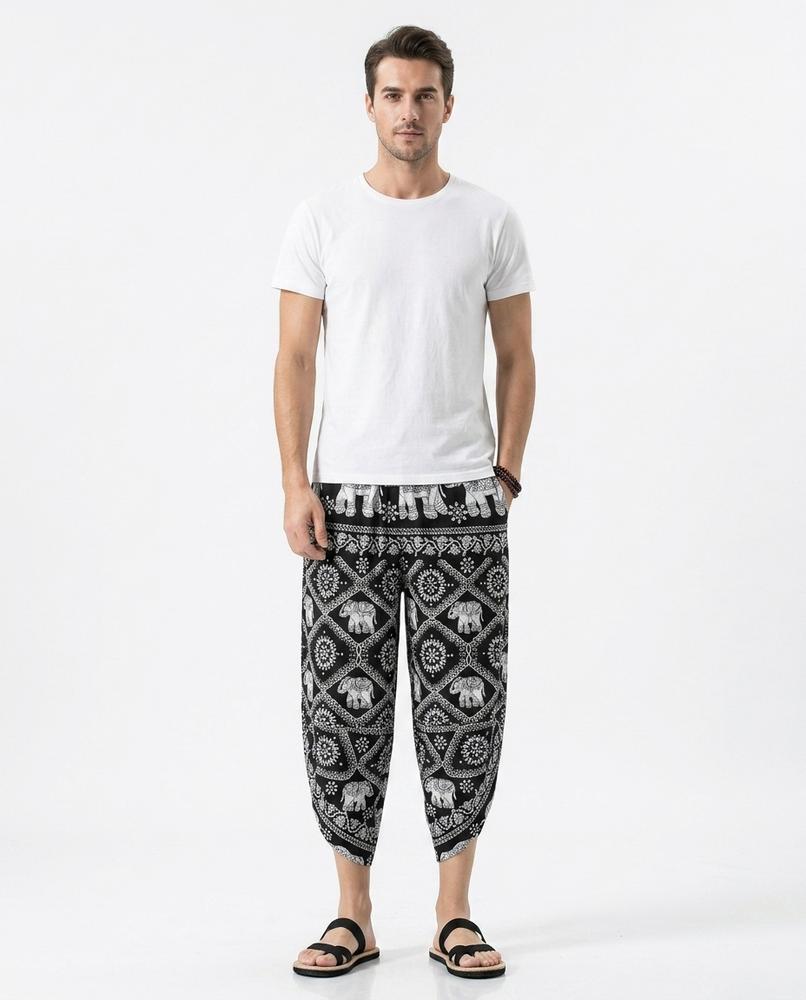 Nord Wear - Nezik | Patterned Loose-Fit Pants Unisex