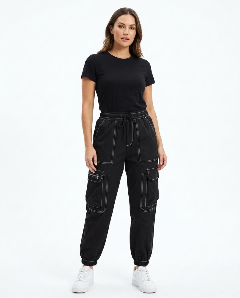 Nord Wear - Rumul | Contrast-Stitched Cargo Pants Women