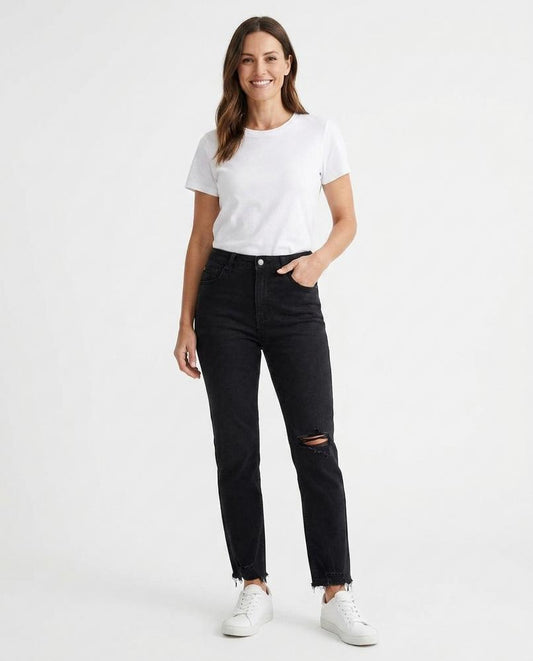 Nord Wear - Rured | High-Waist Distressed Pants Women