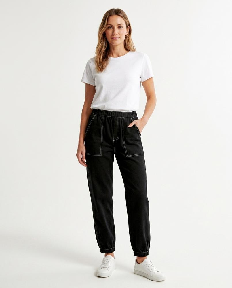 Nord Wear - Auhik | Contrast-Stitched Relaxed-Fit Pants Women
