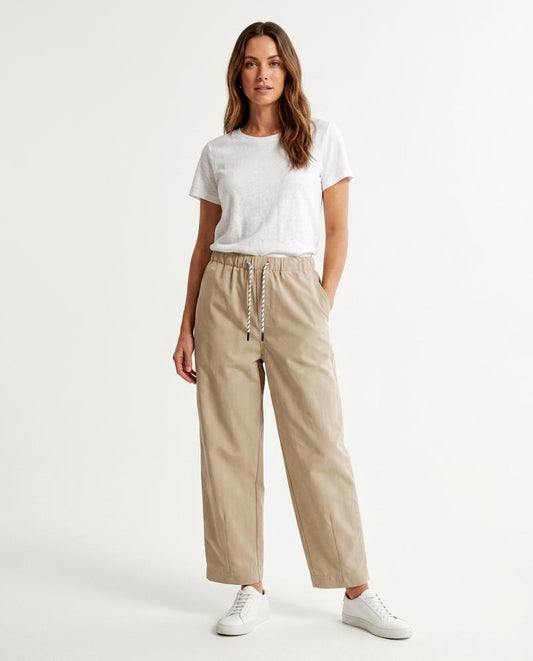 Nord Wear - Dofid | Straight-Leg Drawstring-Waist Pants Women