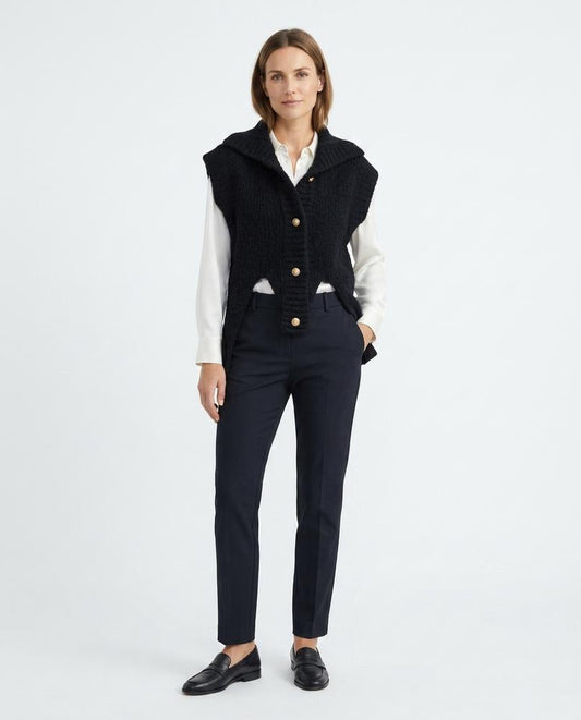 Nord Wear - Aasal | Knitted Collared Vest Women