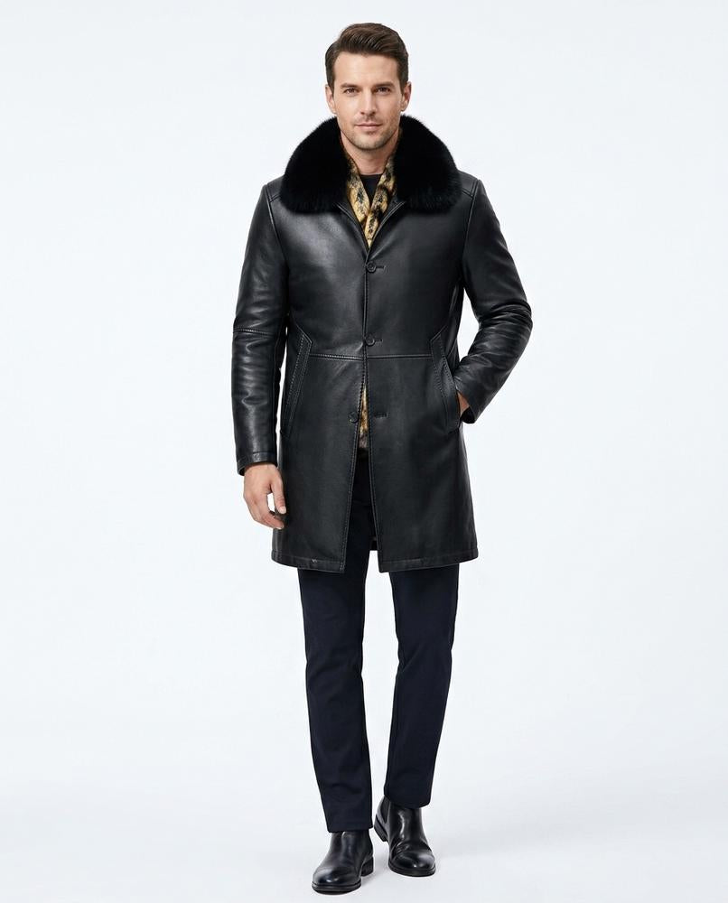 Nord Wear - Ralin | Fur-Collar Lined Coat Men