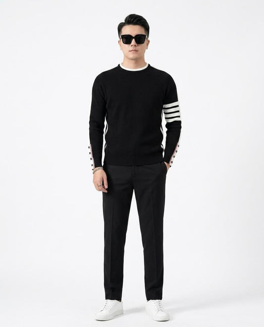 Nord Wear - Kavus | Striped Knitted Sweater Men