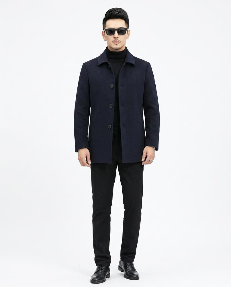 Nord Wear - Rodem | Single-Breasted Wool-Blend Coat Men