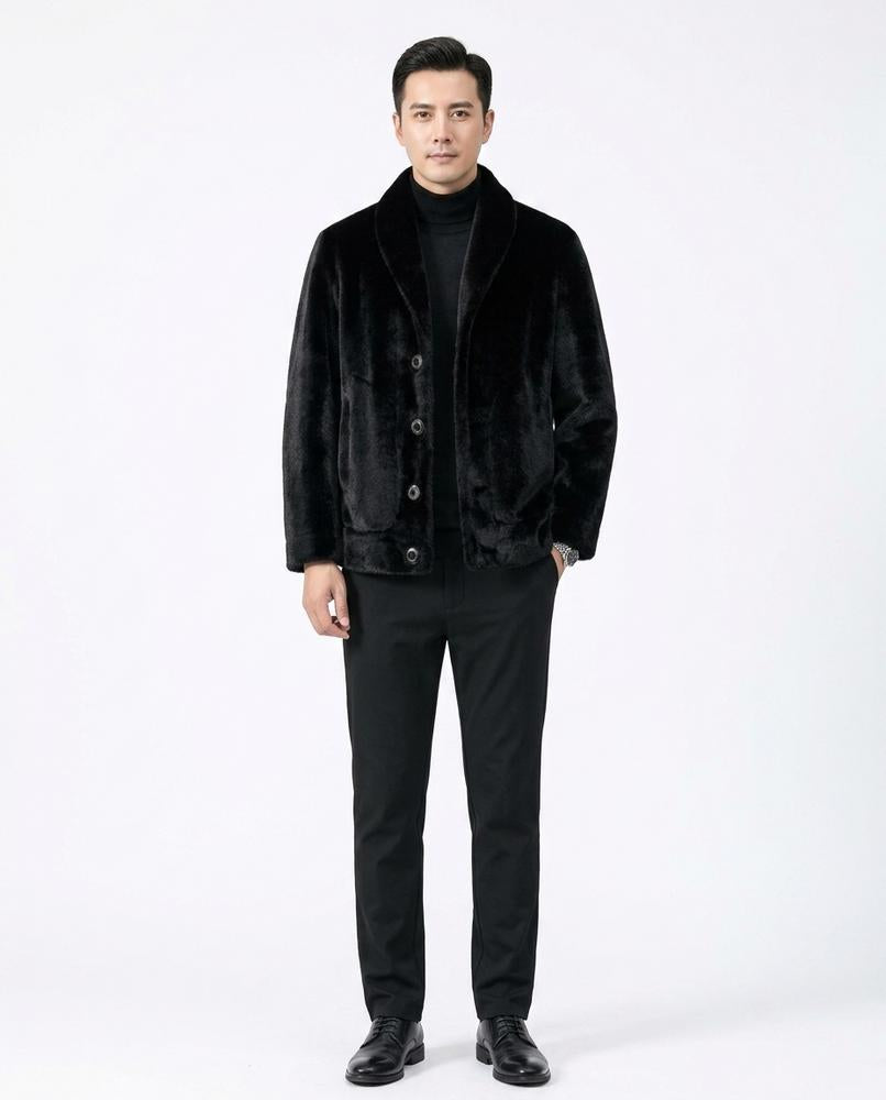 Nord Wear - Tinud | Plush Button-Up Jacket Men