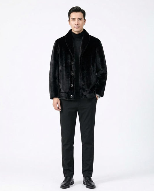Nord Wear - Tinud | Plush Button-Up Jacket Men