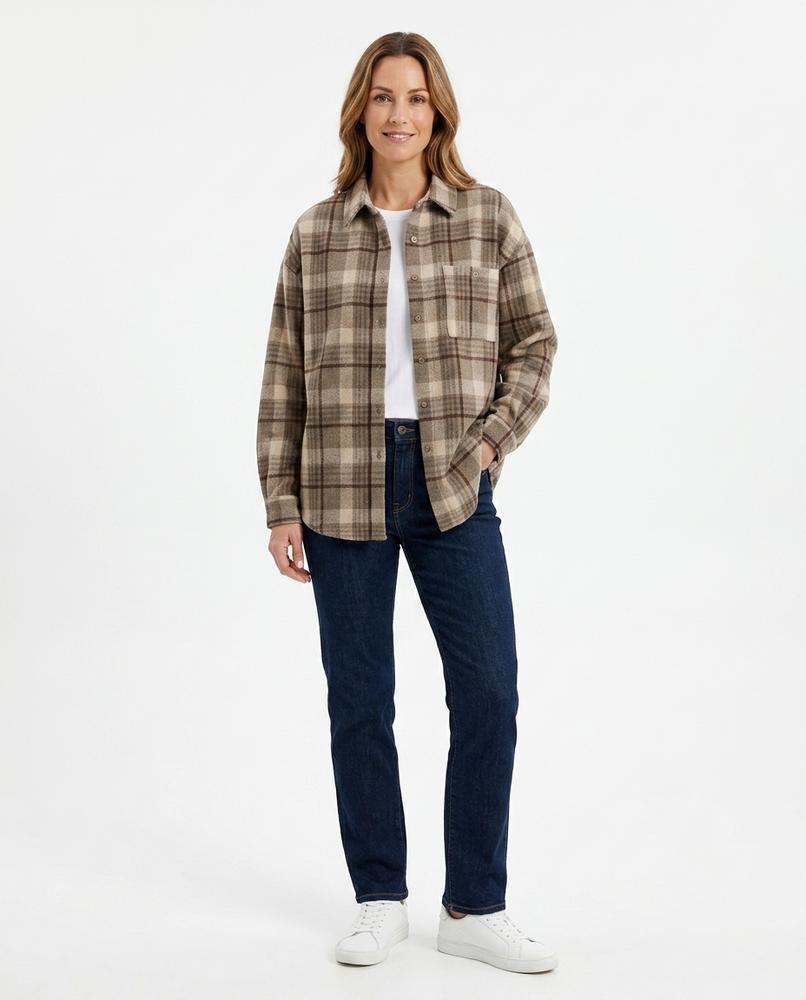 Nord Wear - Kigan | Plaid Loose-Fit Shirt Women