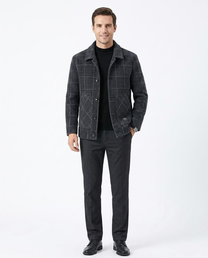 Nord Wear - Aenes | Plaid Fleece-Lined Jacket Men