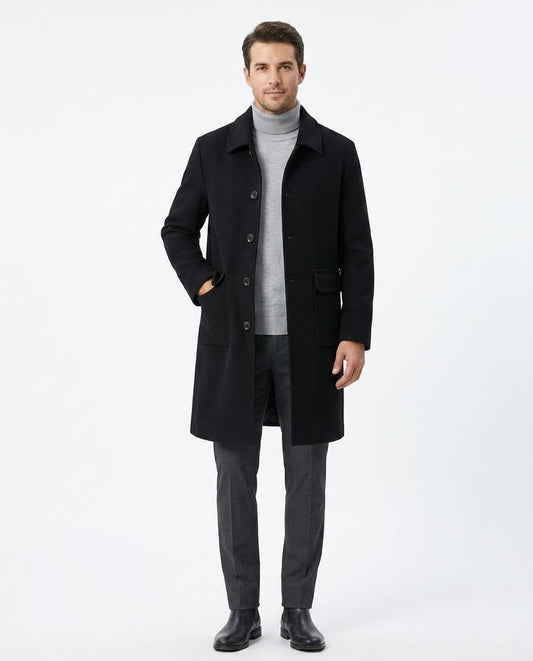 Nord Wear - Takut | Lined Buttoned Coat Men