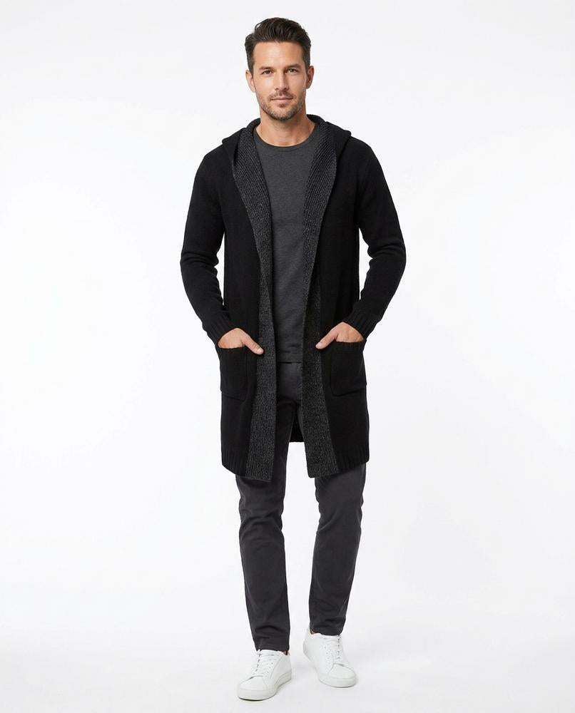 Nord Wear - Kahen | Longline Hooded Knit Cardigan Men