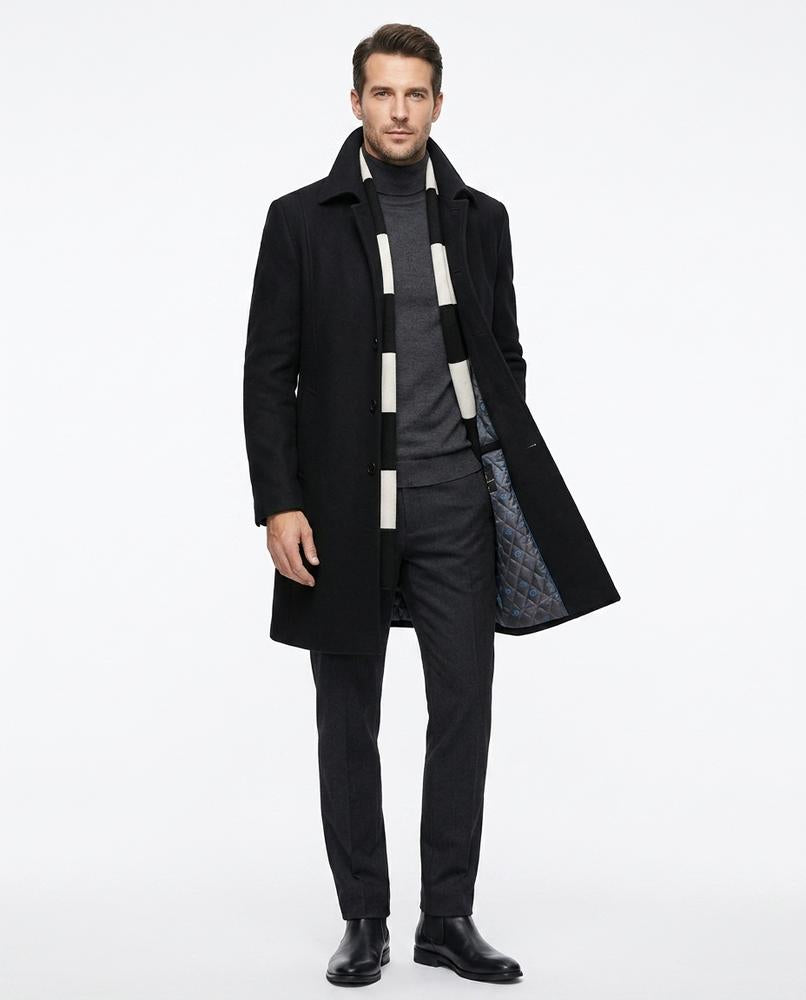 Nord Wear - Tigit | Single-Breasted Lined Coat Men