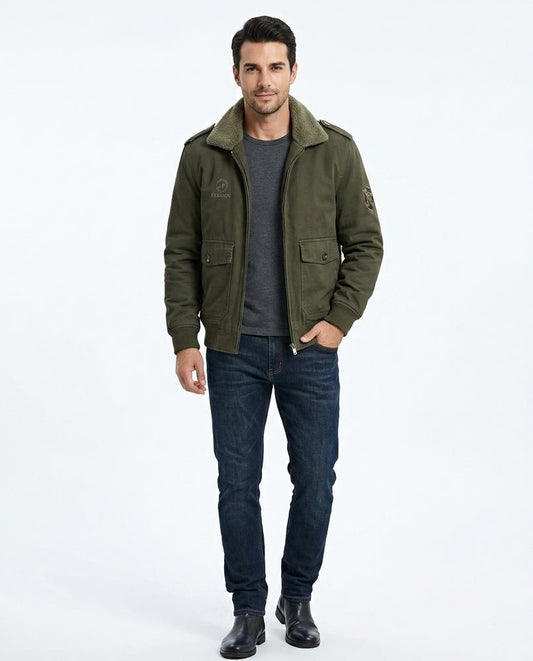 Nord Wear - Supor | Lined Sherpa Collar Jacket Men