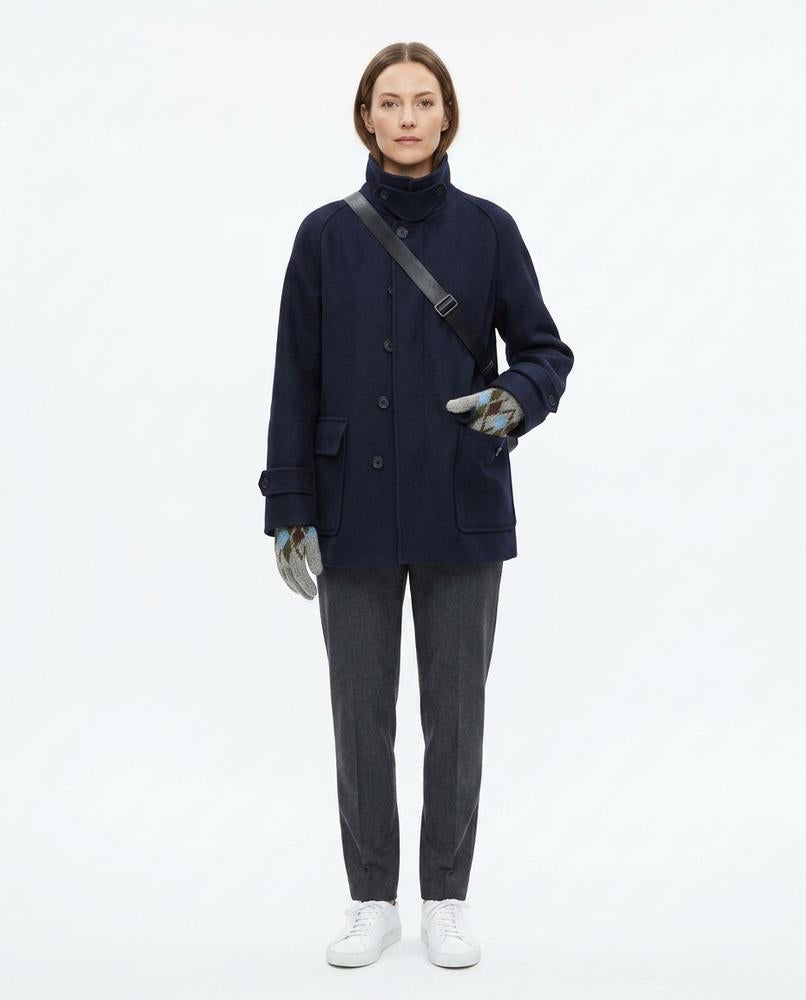 Nord Wear - Kemov | High-Collar Single-Breasted Coat Women