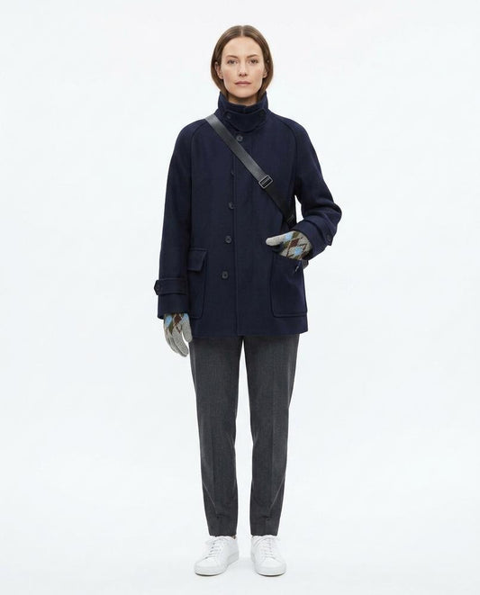 Nord Wear - Kemov | High-Collar Single-Breasted Coat Women