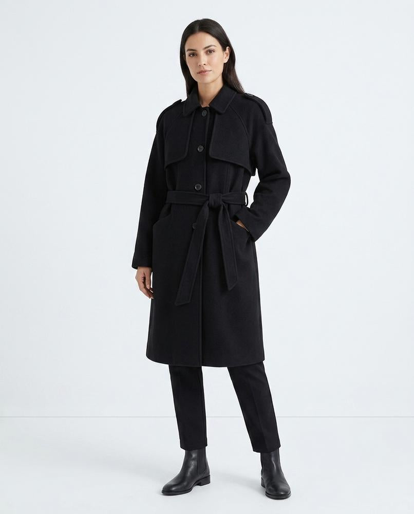 Nord Wear - Medos | Belted Trench-Style Coat Women