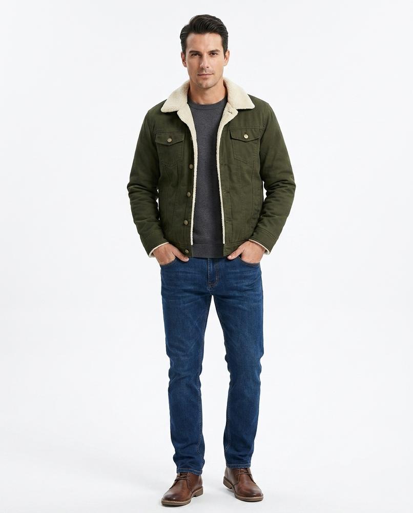 Nord Wear - Aigen | Sherpa-Lined Button-Front Jacket Men